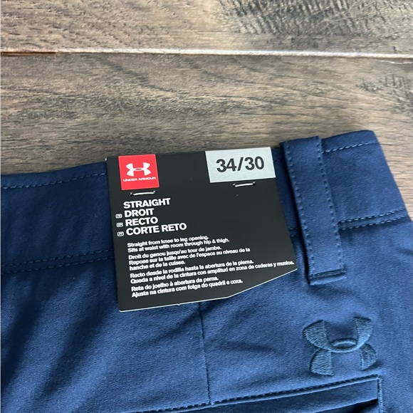 Navy Blue Under Armour Men’s Pants - Picture 4 of 4